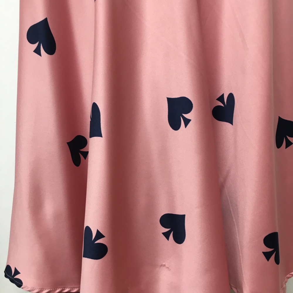 Jack by BB Dakota Pink Spades Print Dress - Picture 7 of 11